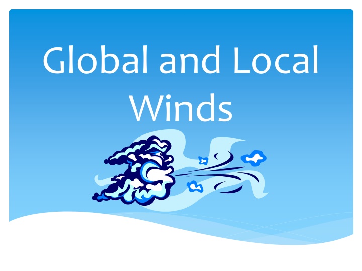 global and local winds