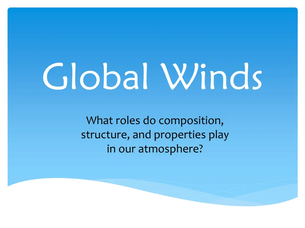 global winds