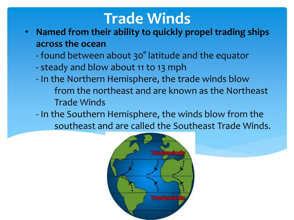 trade winds