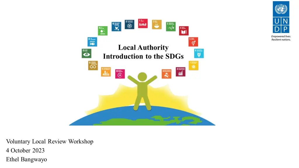 local authority introduction to the sdgs