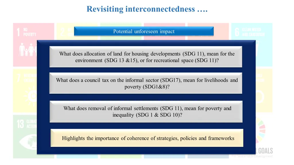 revisiting interconnectedness