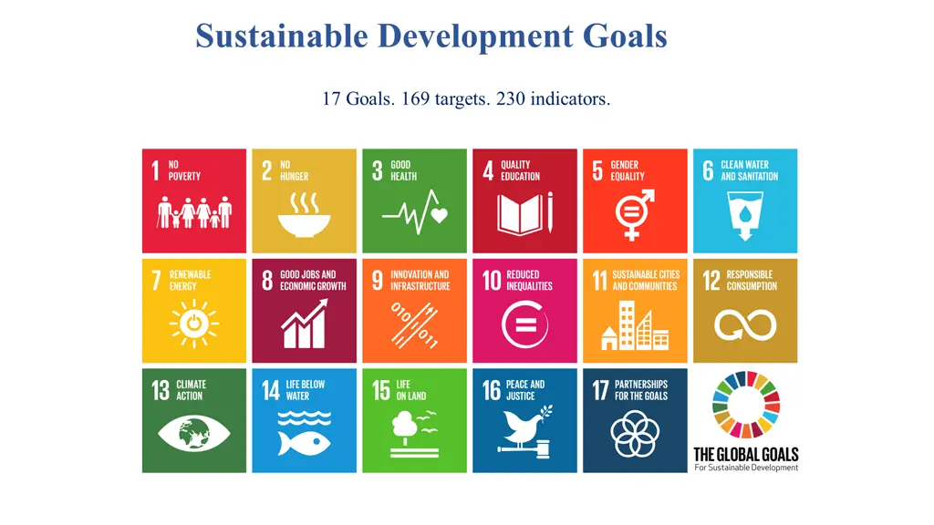 sustainable development goals