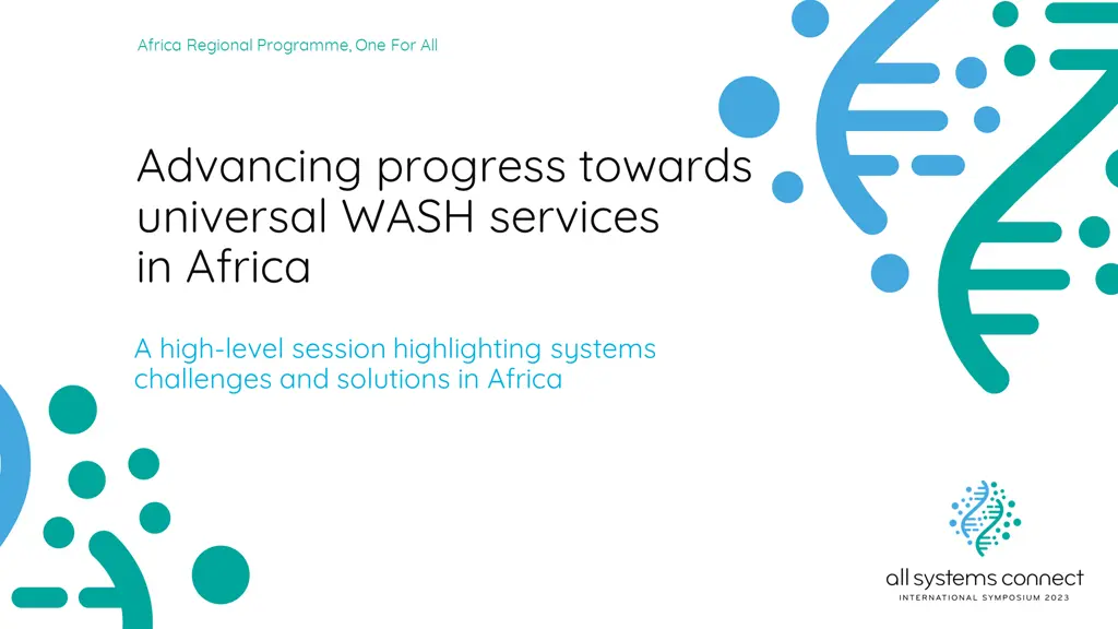 africa regional programme one for all