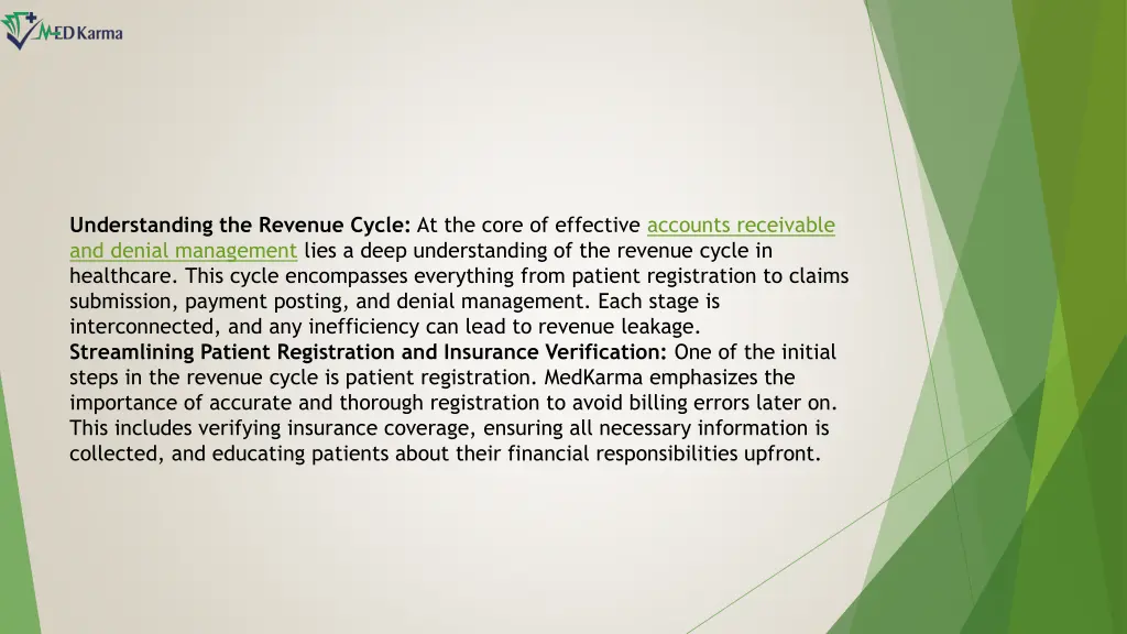 understanding the revenue cycle at the core