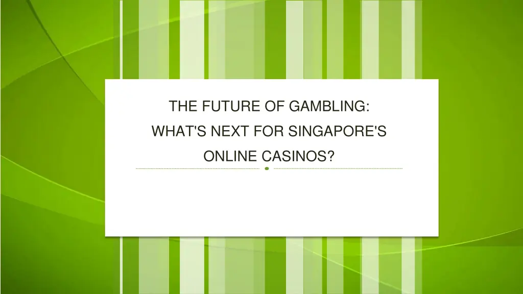 the future of gambling 1