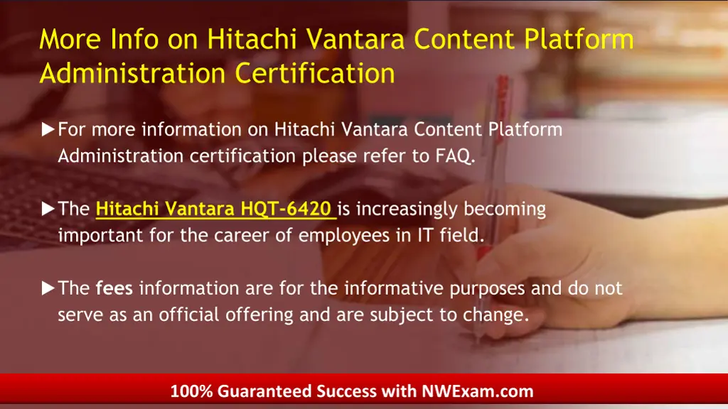 more info on hitachi vantara content platform