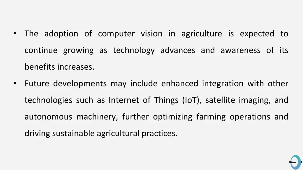 the adoption of computer vision in agriculture