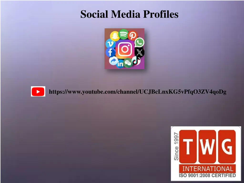 social media profiles 2