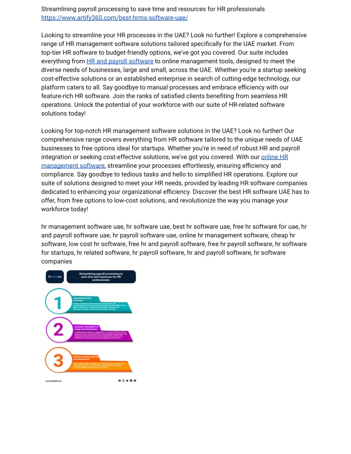 streamlining payroll processing to save time