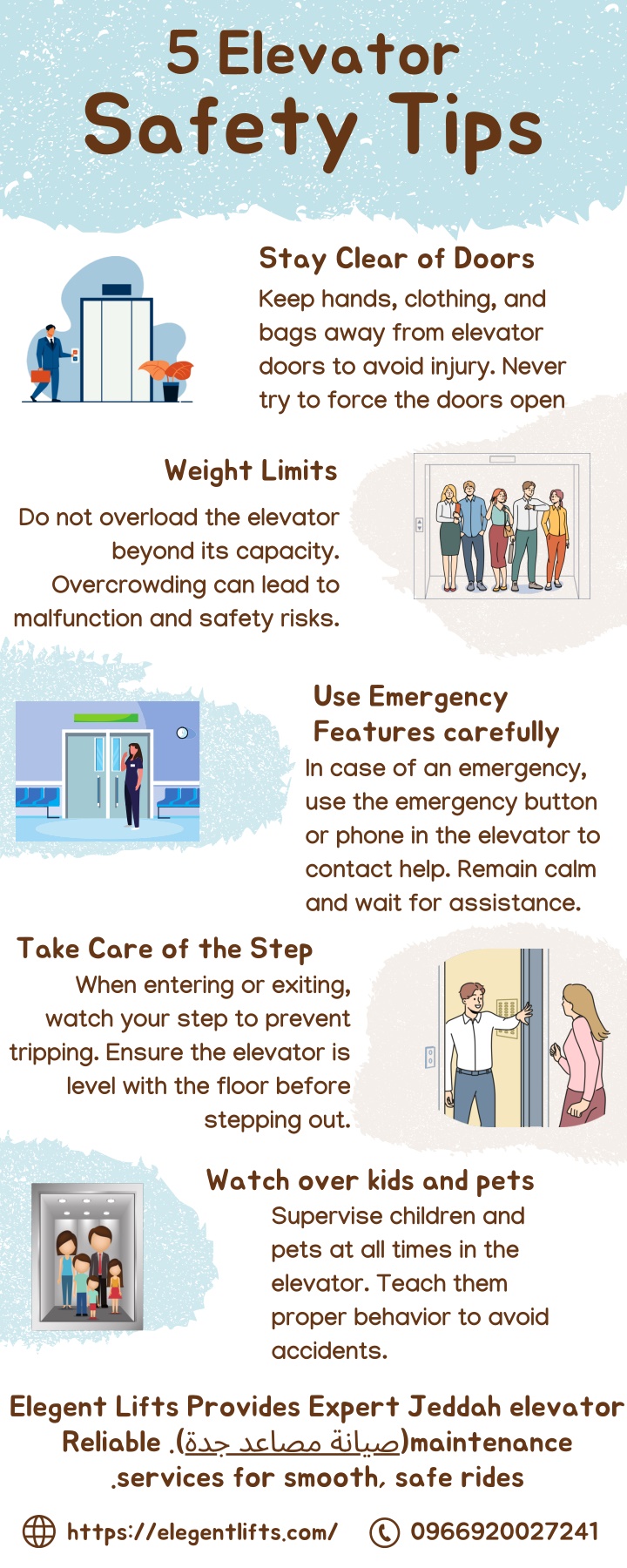 5 elevator safety tips