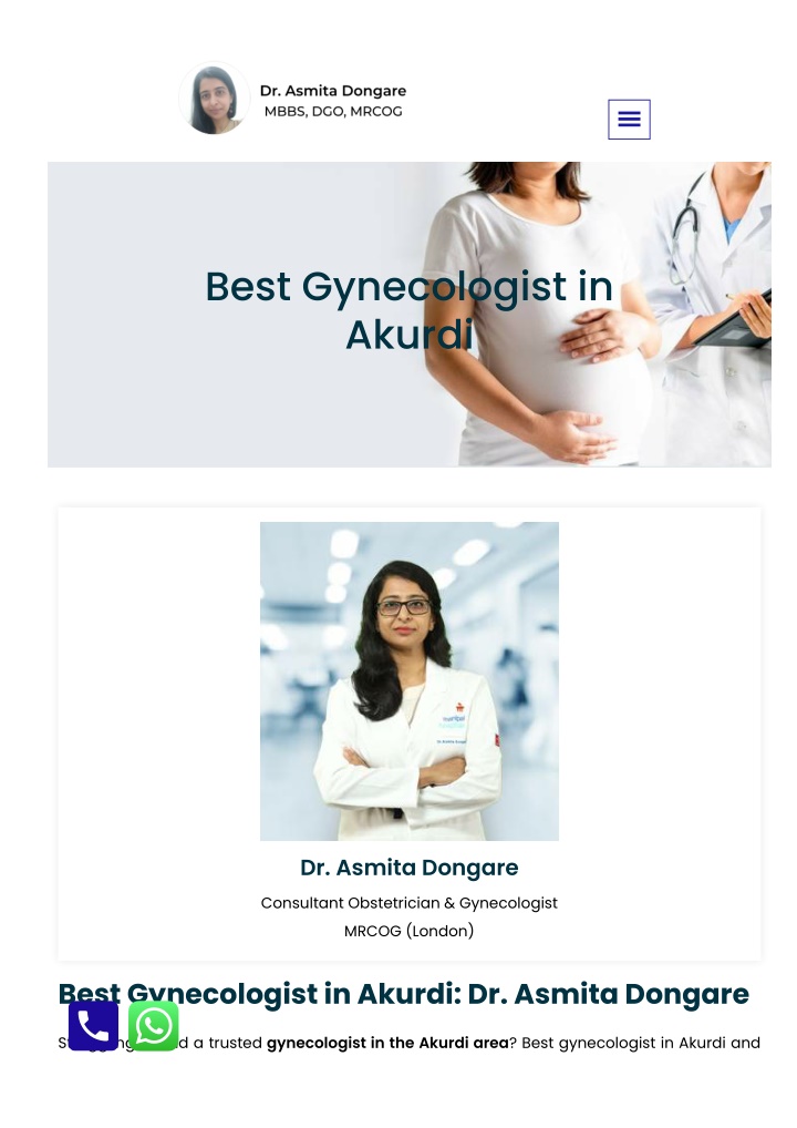 best gynecologist in akurdi