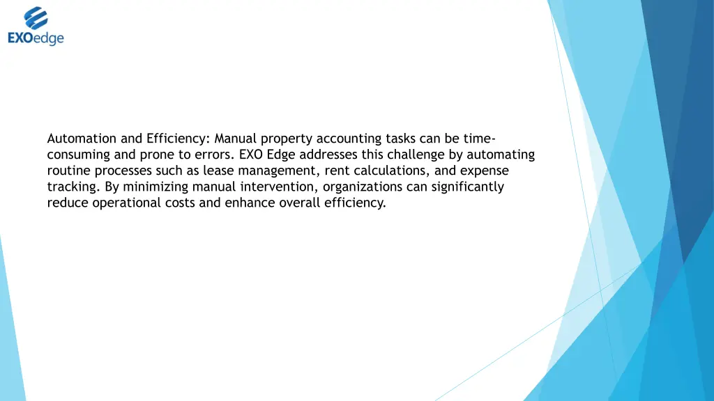 automation and efficiency manual property