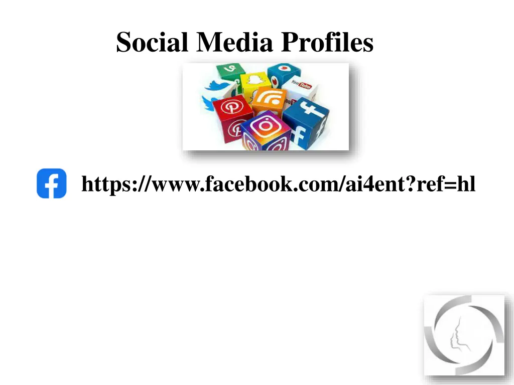 social media profiles