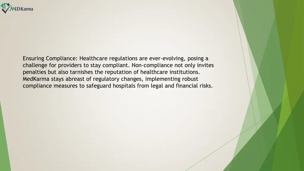 ensuring compliance healthcare regulations