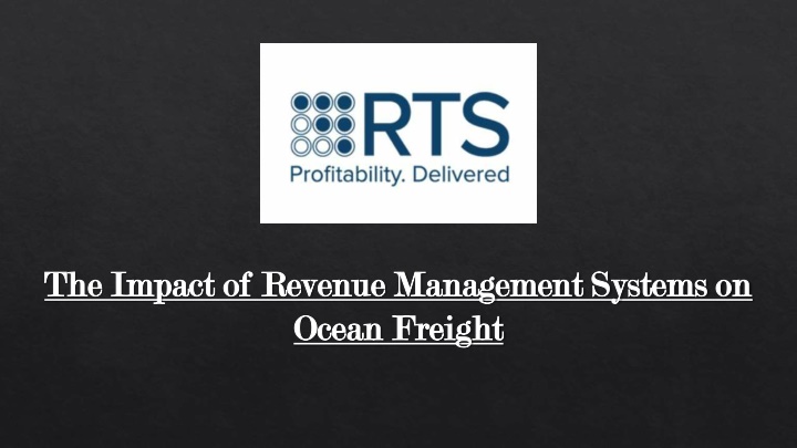 the impact of revenue management systems