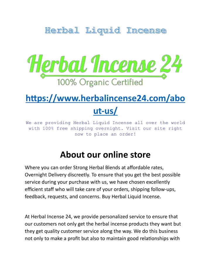 https www herbalincense24 com abo ut us