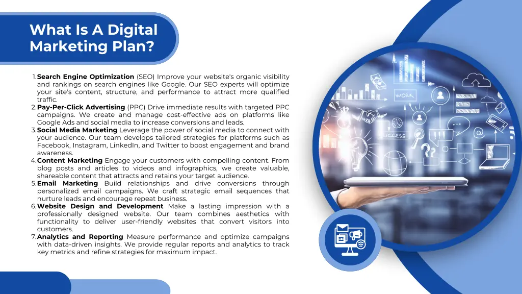 what is a digital marketing plan