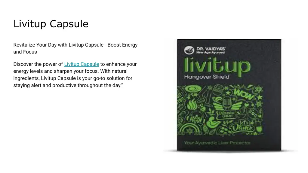 livitup capsule