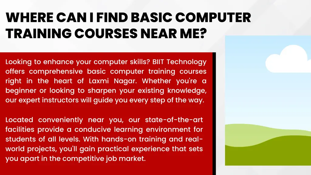 where can i find basic computer training courses