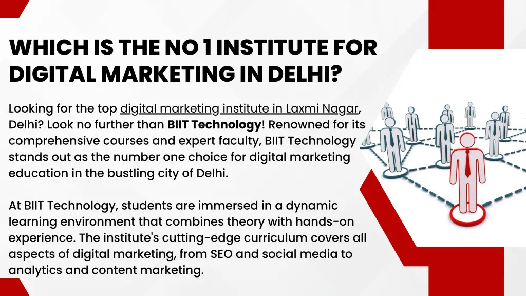 which is the no 1 institute for digital marketing