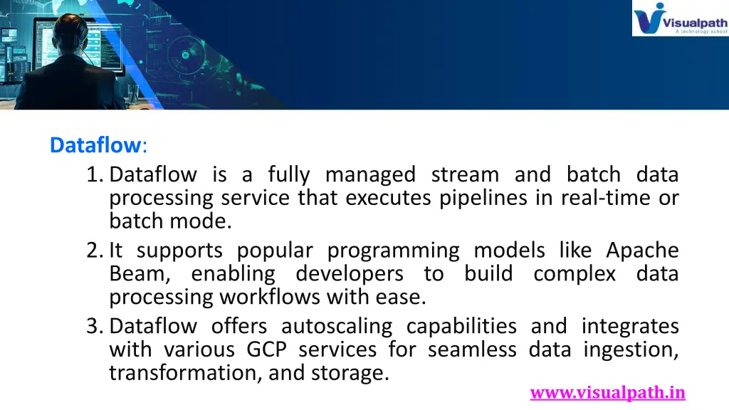 dataflow 1 dataflow is a fully managed stream