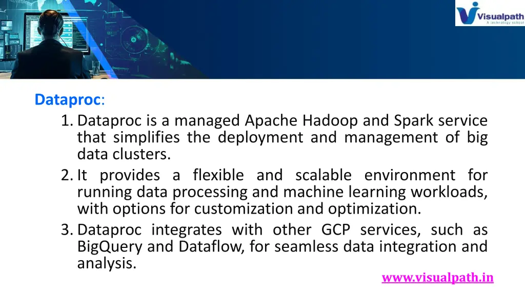 dataproc 1 dataproc is a managed apache hadoop