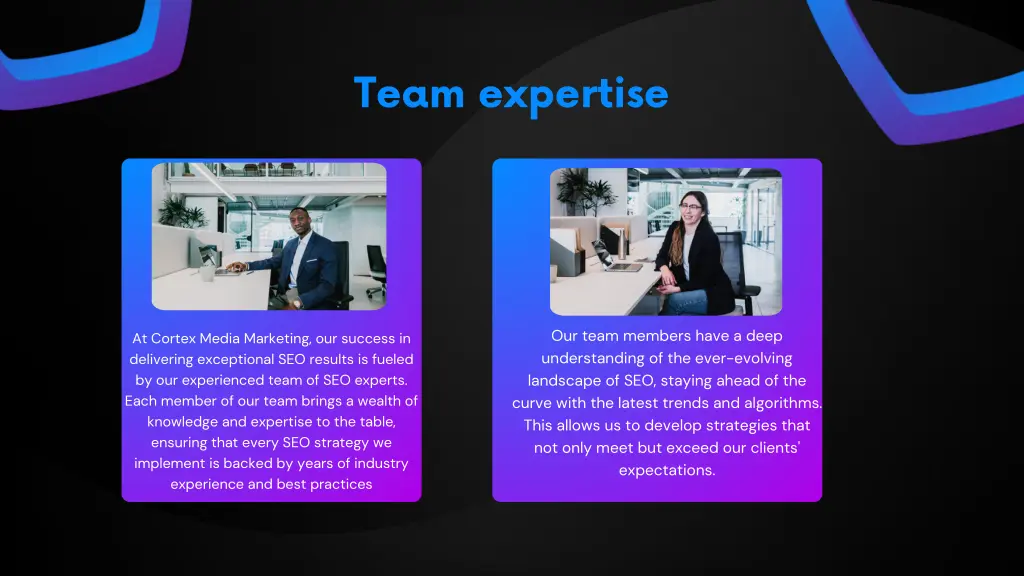 team expertise