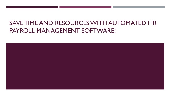 save time and resources with automated hr payroll