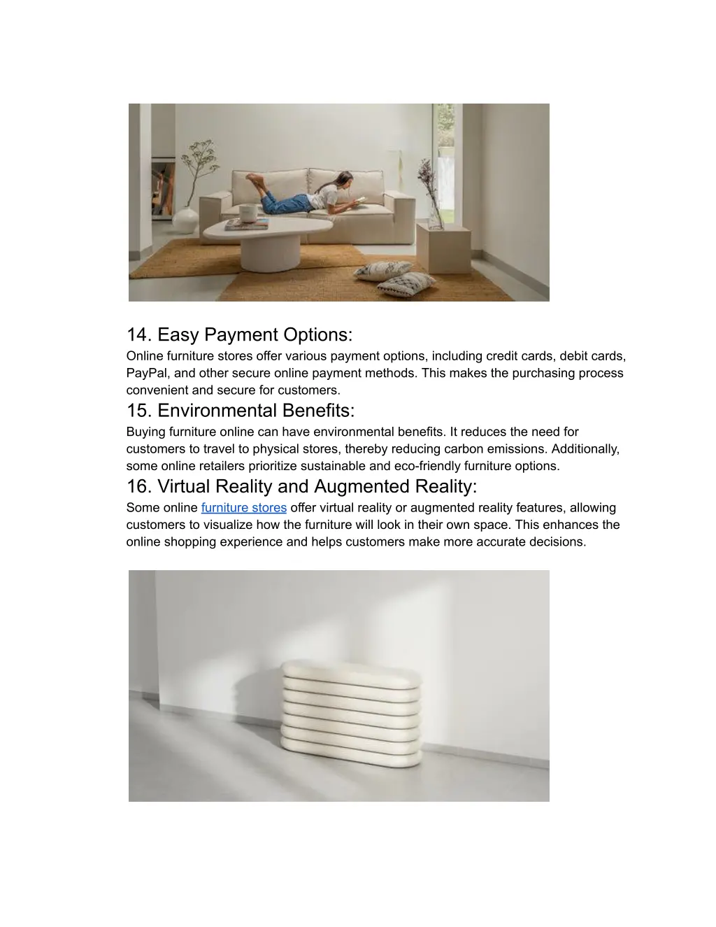 14 easy payment options online furniture stores