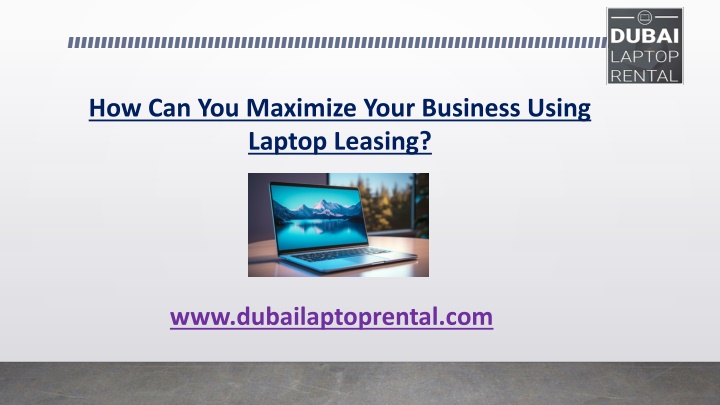 how can you maximize your business using laptop