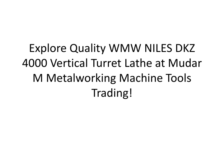 explore quality wmw niles dkz 4000 vertical