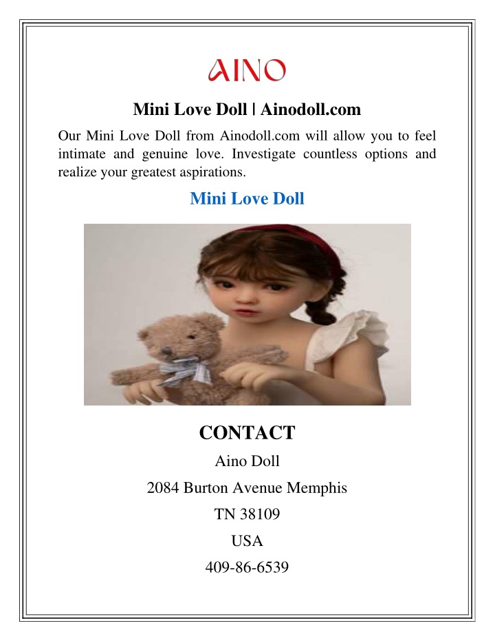 mini love doll ainodoll com