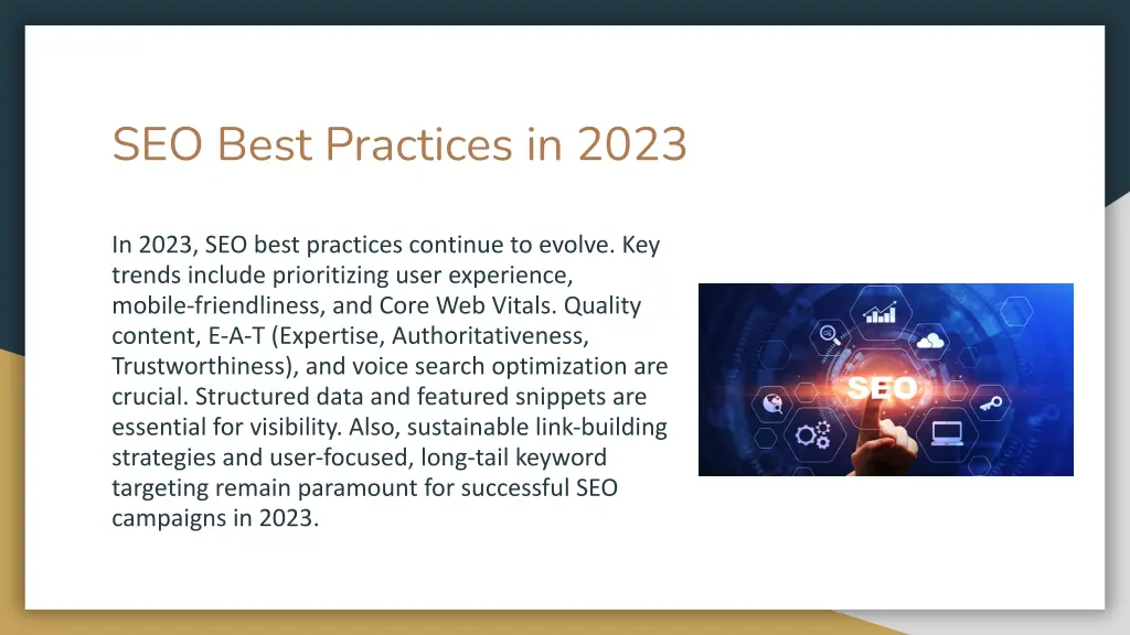 seo best practices in 2023