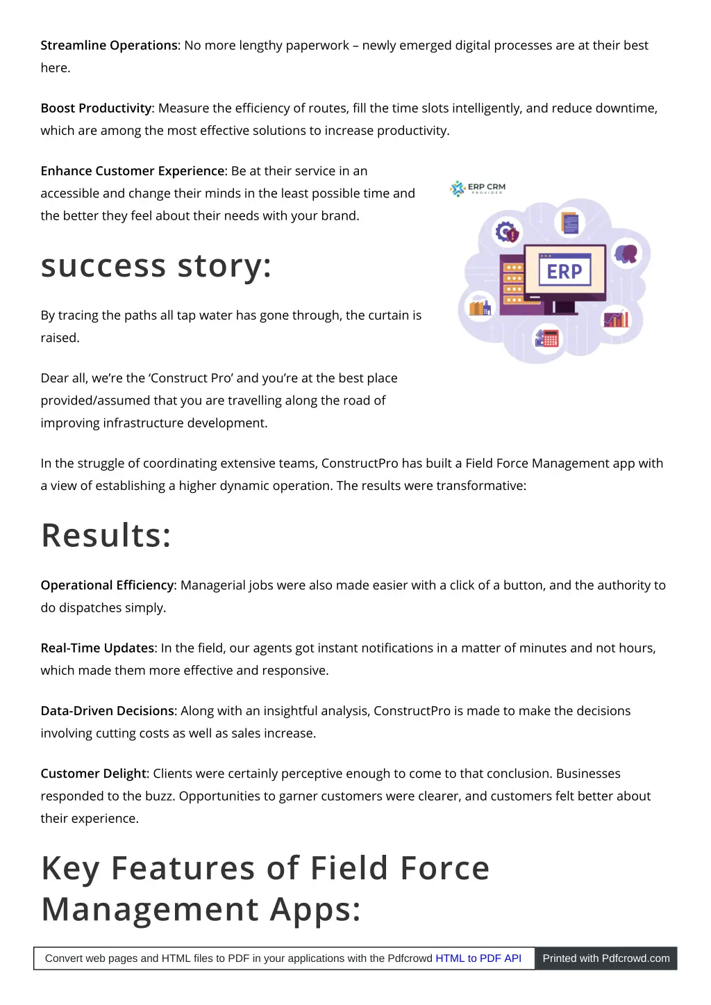 streamline operations no more lengthy paperwork