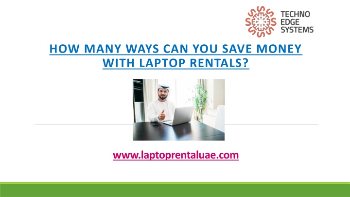 how many ways can you save money with laptop