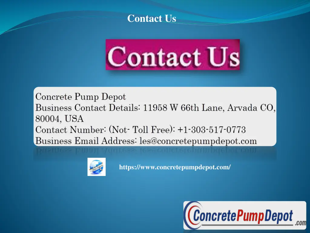 contact us