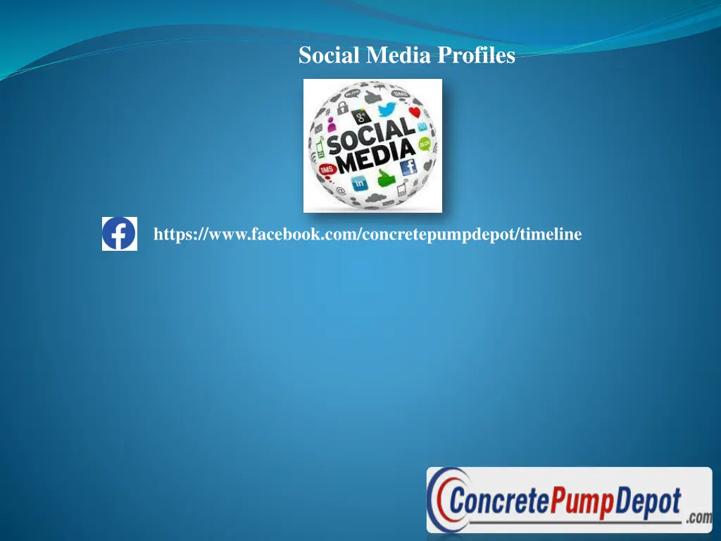 social media profiles