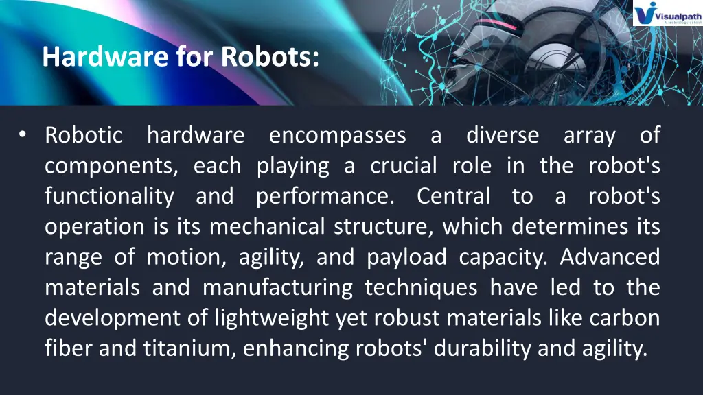 hardware for robots