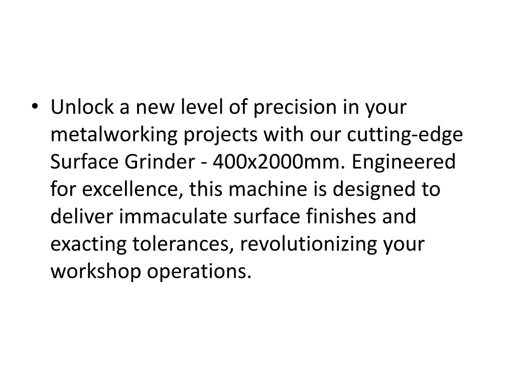 unlock a new level of precision in your