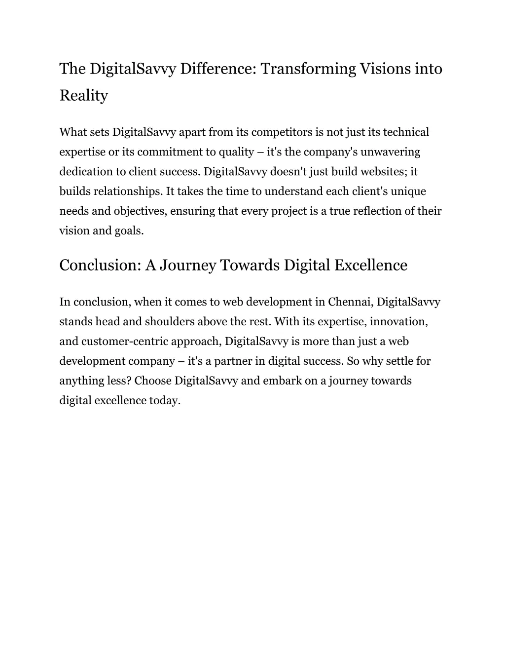 the digitalsavvy difference transforming visions