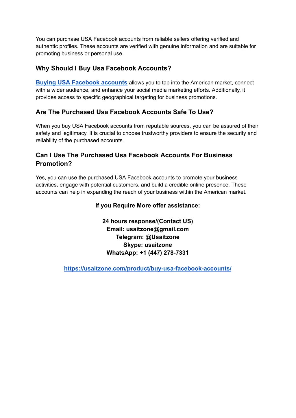 you can purchase usa facebook accounts from