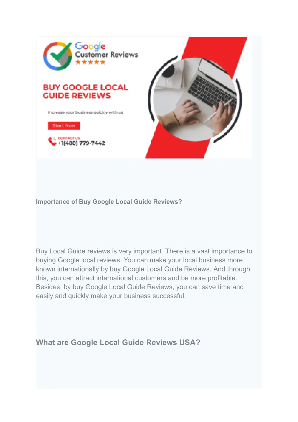 importance of buy google local guide reviews