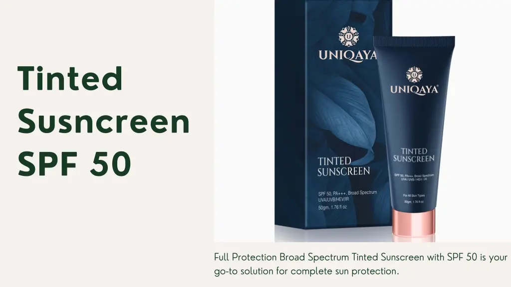 tinted susncreen spf 50