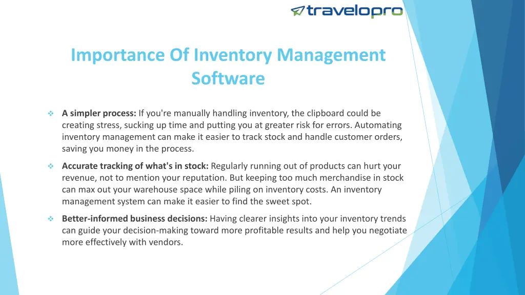 importance of inventory management software