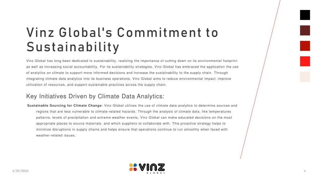 vinz global s commitment to sustainability