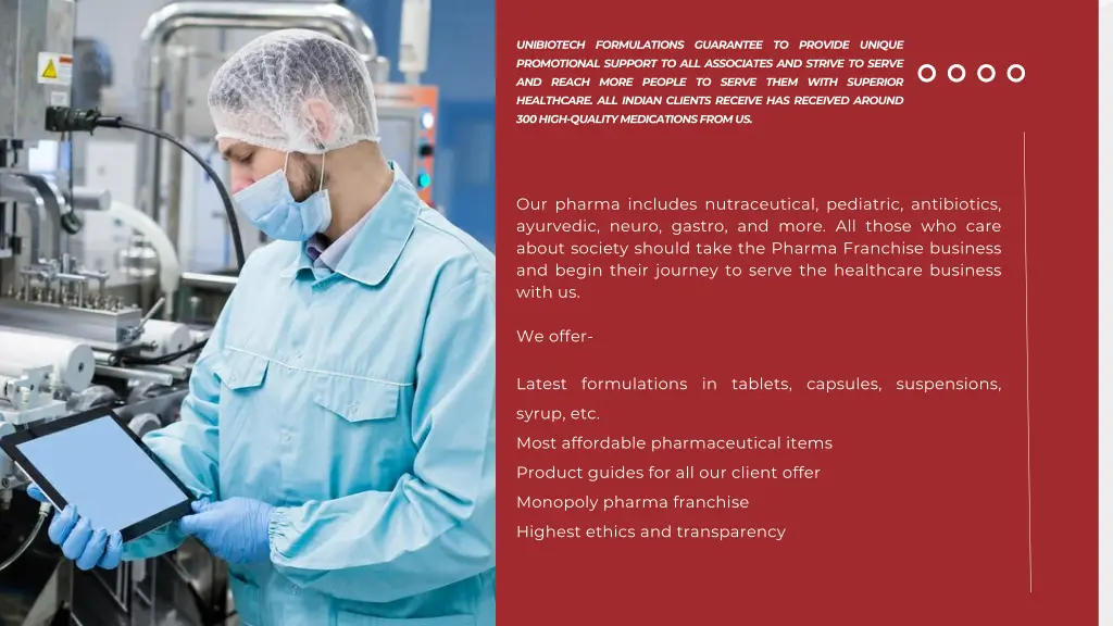 unibiotech formulations guarantee to provide