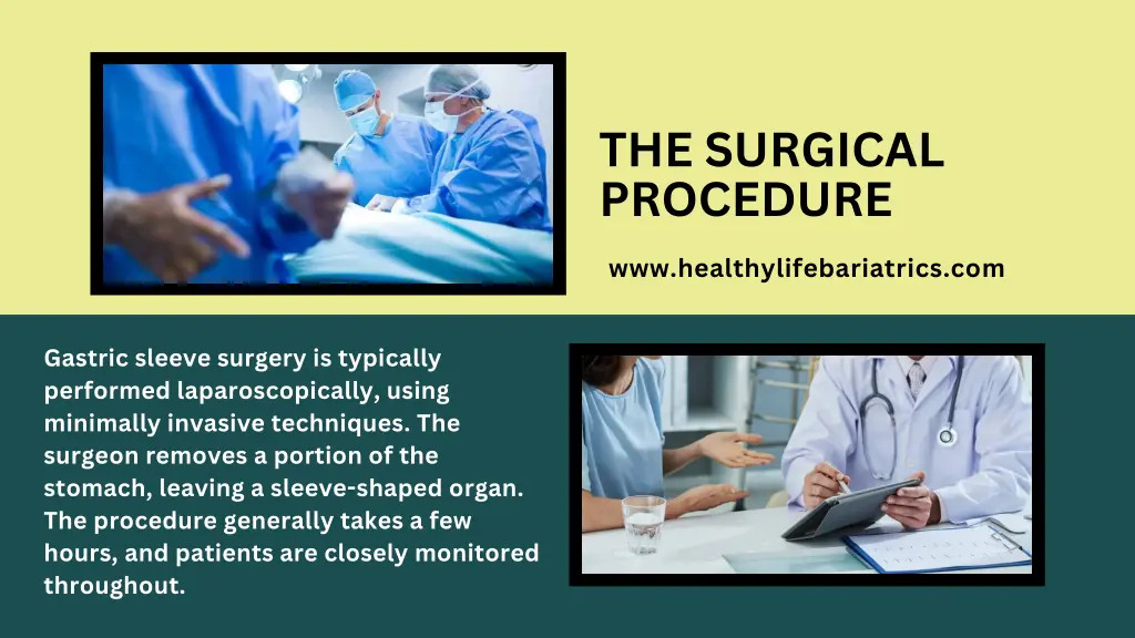 the surgical procedure