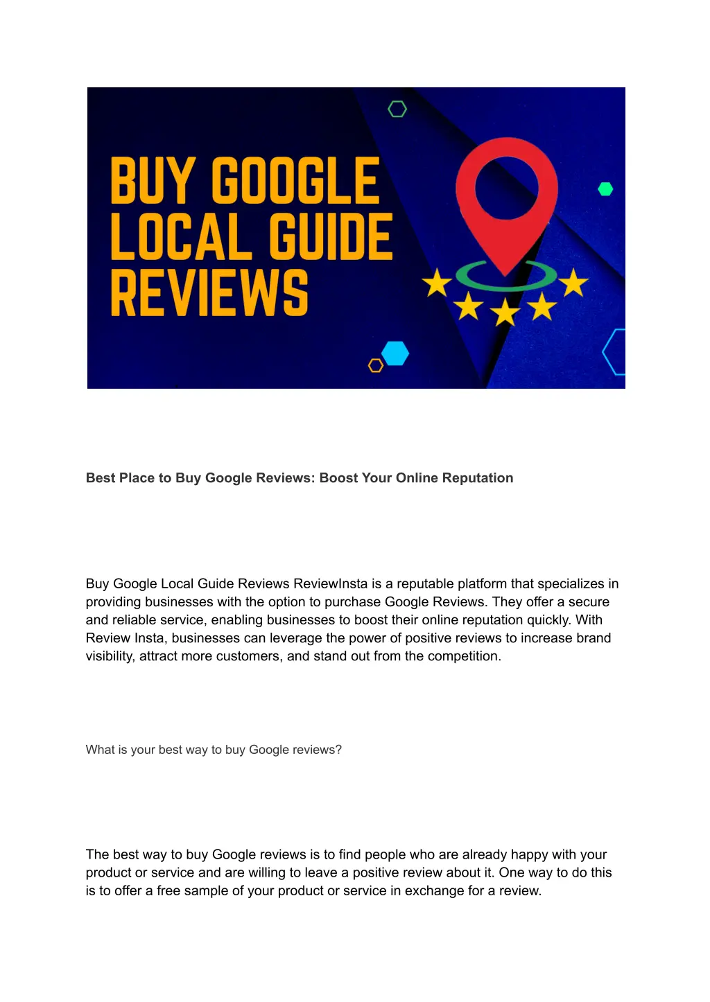 best place to buy google reviews boost your