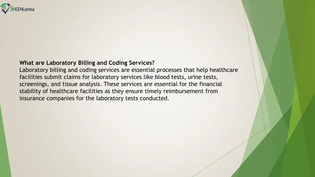 what are laboratory billing and coding services