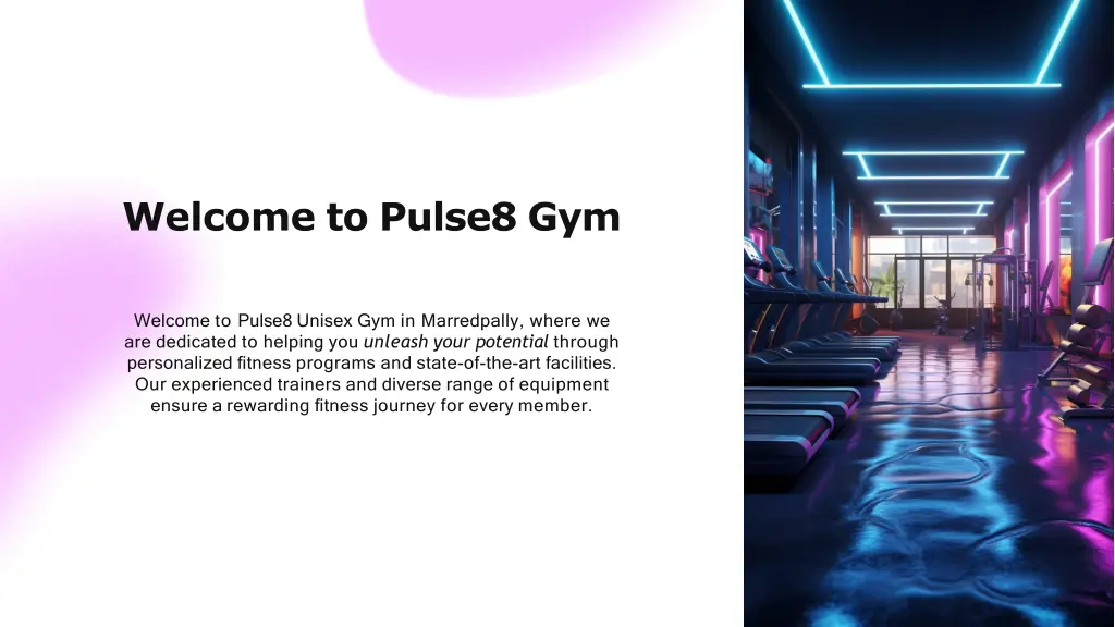 welcome to pulse8 gym